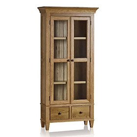 Mua Tủ Trưng Bày Classic 2 Cánh Kính Gỗ Sồi IBIE LDCLA2GO
