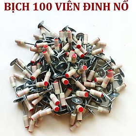 Máy bắn đinh súng bắn đinh betong bắn đa vật liệu thế hệ mới mẫu có 50 đinh và mẫu không có đinh tặng kèm bao tay và măt kính