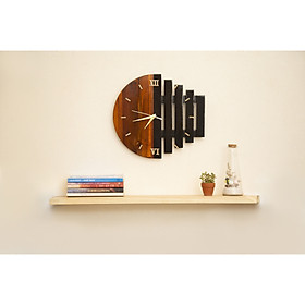 Mua Đồng Hồ Gỗ Decor Treo Tường Mixor Clock - Mã MC01