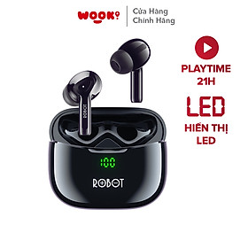 Mua Tai Nghe Bluetooth ROBOT Airbuds T30 Plus Thiết Kế In-Ear Chống Nước Hàng Chính Hãng