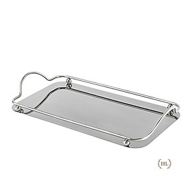 KHAY INOX BÊ ĐỒ | KHAY METAL BÌNH CỐC THỦY TINH_ĐỒ TRANG ĐIỂM DECOR | PHONG CÁCH RETRO SANG CHẢNH 2022