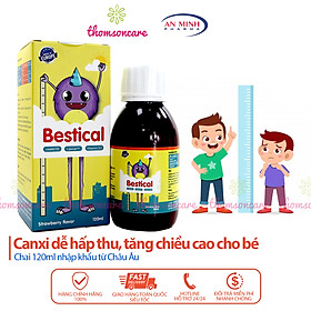 Bổ sung Canxi Bestical, có thêm D3 K2 cho bé, giúp giảm còi xương