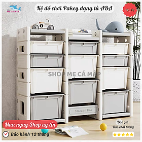 Mua Kệ để đồ chơi cho bé dạng tủ ABA sản phẩm dày dặn chắn chắn  nhựa nguyên sinh an toàn không mùi