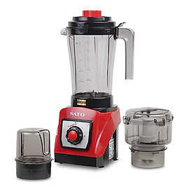 Mua Máy Xay Sinh Tố Đa Năng 3 Cối Nhựa SATO MX6301 - Chính Hãng