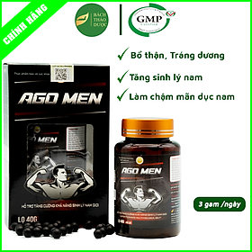 Ago Men bổ thận, tăng cường sinh lý nam giới, chậm mãn dục nam [50 viên]