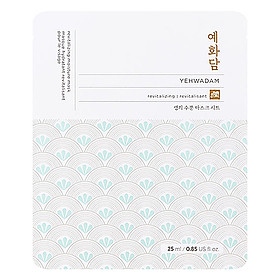 Mặt Nạ Giấy The Face Shop Yehwadam Revitalizing Moisturizing Facial Mask