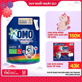 Túi Nước Giặt Omo Matic Bền Đẹp Cửa Trước 2.9Kg
