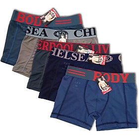 Combo 5 quần sịp boxer chất cotton mềm mịn, thoải mái, nhiều màu - FORMEN SHOP - FMCB5QS007