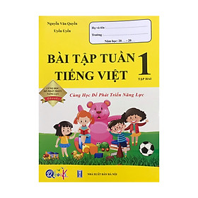 [Download Sách] Bài tập tuần Tiếng Việt 1 tập 2 ( Cùng học để phát triển năng lực )