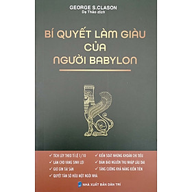 Bí Quyết Làm Giàu Của Người Babylon