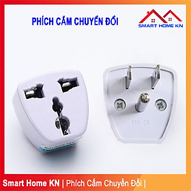 Mua Phích cắm chuyển đổi đa năng 3 chấu- giắc cắm điện chuyển đổi ổ 3 chấu- ổ cắm chuyển đổi 3 chân