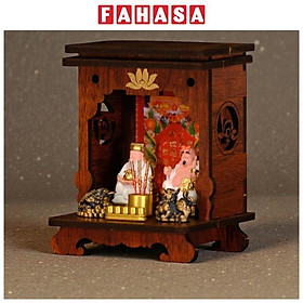 Mô Hình DIY - Bàn Thờ Thần Tài Ông Địa - Kim Tài Phúc Địa - Manihum BTN-02