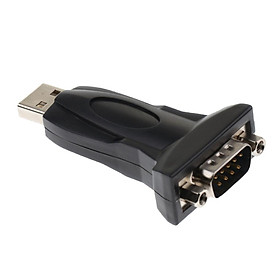 USB 2.0 to RS232 Serial DB9 Adapter Converter Plug 480Mbps for Computer