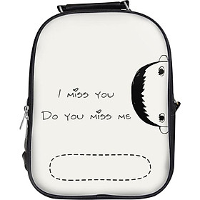 Balo Unisex In Hình Cậu Bé I Miss You - BLCP220