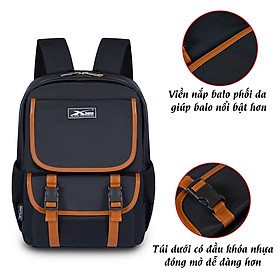 Cặp học sinh trung học nữ cá tính Xbags Clever