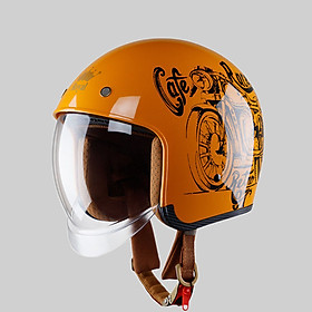 Mũ Bảo Hiểm 3/4 Royal M139 Kính Âm
