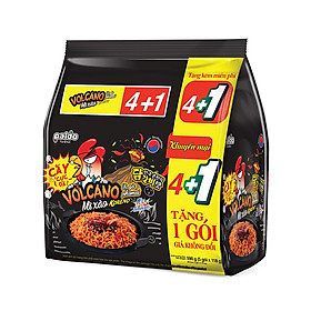 Mì Xào Vị Gà Phomai - Volcano - Koreno lốc 5 gói (590g)