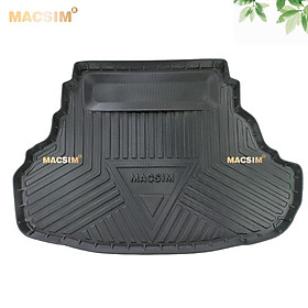 Lót cốp xe ô tô (qd) CAMRY 2012-2018 chất liệu TPV thương hiệu Macsim màu đen