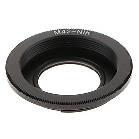 M42 Lens to AI F Adapter with Glass Focus