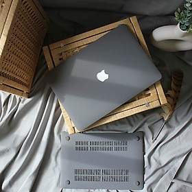 Mua Case Ốp Dành Cho Mácbook Pro Air 13 inch 13.3 inch 14 inch 16 inch - Màu Xám - Hàng chính hãng