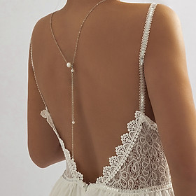 Dây chuyền vòng cổ basic tua dài sexy