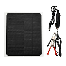20W 12V Mono Solar Panel Charger Battery Charging For Boat RV Cars Motorcycle