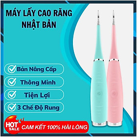 [KOSUYTU] Máy Lấy Cao Răng Cầm Tay Mini Dental Flutter Sử Dụng Sạc - 3 Chế Độ Rung Loại Sạch Mảng Bám, Cao Răng, Vết Ố Cứng Đầu Nhất - Hàng Chất Lượng KST