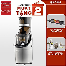 Mua Máy ép chậm công nghiệp Kuvings CS520CB (500ml) Tặng Máy xay Kuvings NJM-9010GR + Bàn nướng điện Tiger Queen SQ-G600A - Hàng chính hãng