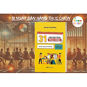 Sách - 31 Ngày Bán Hàng Thực Chiến - Hoàng Trung Dũng - AlphaBooks