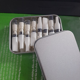 Hộp 18 đầu lọc thuốc lá tinh thể nano bảo vệ sức khỏe, hộp thiếc sang trọng