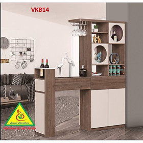 Mua Quầy bar mini kết hợp tủ rượu VKB14 ( không kèm ghế) - Nội thất lắp ráp Viendong Adv