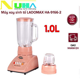 Mua Máy xay sinh tố đa năng 2 cối 420W Ladomax HA-9166-2  cối thủy tinh  công nghệ Nhật bản - Hàng chính hãng