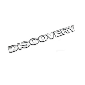 Decal Tem Chữ DISCOVERY 3D INOX Cao Cấp Dán Trang Trí Ô Tô G100803