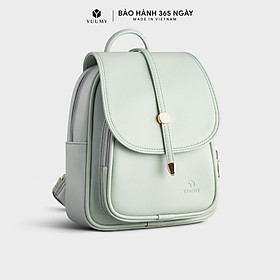 Balo Yuumy ( Thời trang nữ cỡ trung nắp gập - Balo da Seasand YBA48 )
