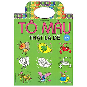 Download sách Tô Màu Thật Là Dễ - Tập 3