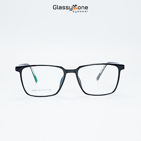 Gọng kính cận, Mắt kính giả cận nhựa dẻo Form Vuông Unisex Nam Nữ Bepo - GlassyZone