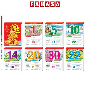 Lịch Bloc Đại Lỡ 2026 - Phong Cảnh Việt Nam - Lời Hay Ý Đẹp - Đại Việt Á DVA17