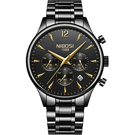 Đồng Hồ Nam Dây Thép Nibosi 2326