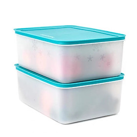 Bộ Hộp Trữ Đông FREZERMATE GEN II TUPPERWARE 5.7L SET 2, Hộp BQTP, Hộp Trữ Đông, Kín Khí, Kín Mùi