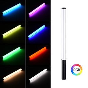 Andoer RGB LED Video Light Wand 10W 3000K-6000K 6 Colors 10%-100% Dimmable 150 Beads 1200LM with 9 Effects Remote