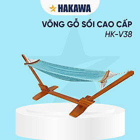 Mua Võng Gỗ Sồi Tự Nhiên Phong Cách Hoàng Gia HAKAWA HK-V38