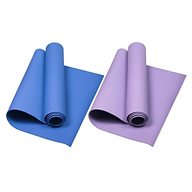2x Non-slip Yoga Pilates Mat Fitness Exercise Gym Cushion Pad For Women