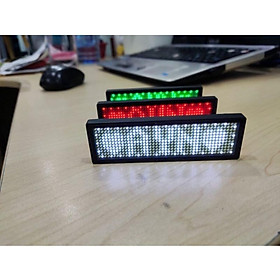 Mua Bảng tên LED chạy chữ  thay đổi nội dung bằng điện thoại