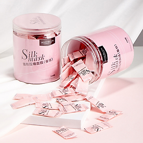 Hình ảnh Hộp Mặt Nạ Nén Maycreate Silk Mask 100 Miếng