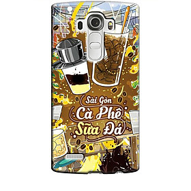 Ốp lưng dành cho điện thoại LG G4 Hình Sài Gòn Cafe Sữa Đá - Hàng chính hãng