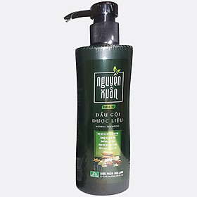 Dầu gội Dược liệu Nguyên Xuân xanh 250ml (Dưỡng tóc, phục hồi hư tổn)