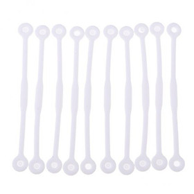 8x 10 Pieces Tennis Squash Racket Vibration Damper Shock Absorber Strips