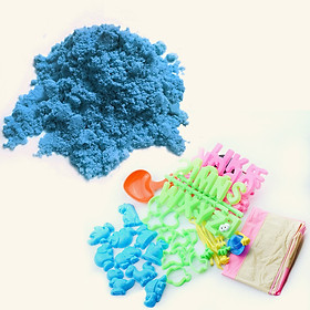 Combo 1kg Cát Động Lực Trọng Lực Vi Sinh Kèm Phao Hơi Khuôn Lâu Đài Động Vật