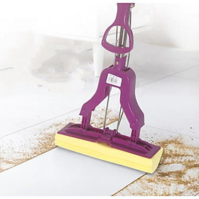 Mua Cây chổi lau nhà vắt tay trợ lực tiện lợi kèm 1 bông sơ cua