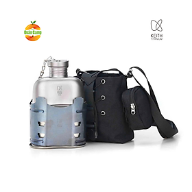 Bộ Bi Đông 1 lớp Titanium Pro Canteen Mess Kit Keith Ti3061